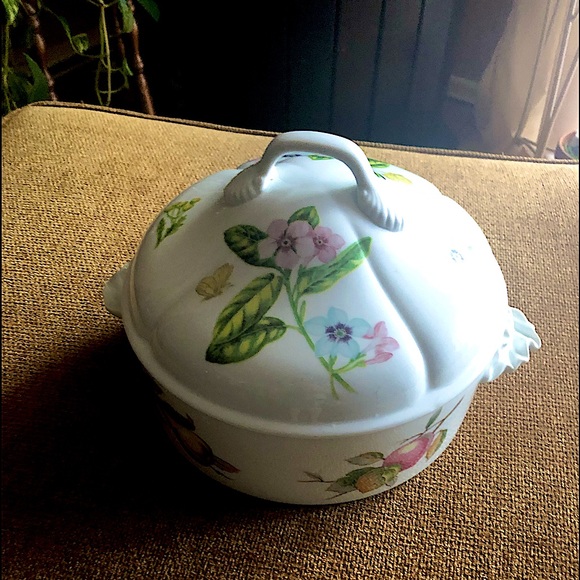 Fruit garden porcelain oven to table
